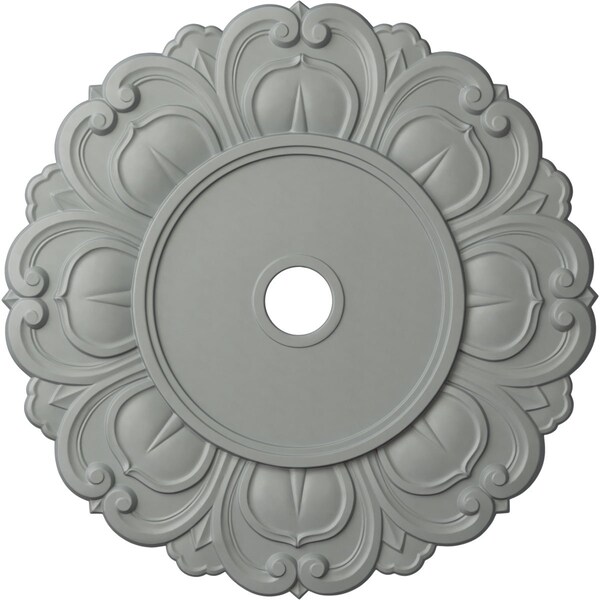 Ekena Millwork Angel Ceiling Medallion (Fits Canopies up to 15 3/4"), 32 1/4"OD x 3 5/8"ID x 1 1/8"P, Primed White CM32AN - main